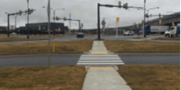 Pedestrian Improvements Along Autopilot Drive at Dulles International Airport (IAD) 